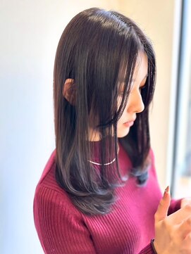 ビューティービースト 大町店(beauty:beast) 2WEYバング艶髪ストレートレイヤー