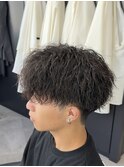 縦落ちツイストスパイラルパーマ