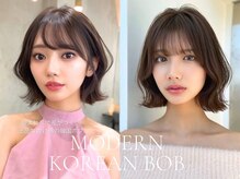 顔まわりで差がつく♪抜け感×上品さが魅力の最新トレンド韓国ボブで小顔＆美シルエットを叶える☆【新宿】