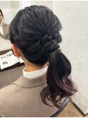 ハイライトバレイヤージュダブルカラーケアブリーチ20代30代