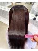 髪質改善ストレートパーマ