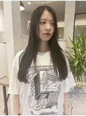 透明感カラー/髪質改善トリートメント/20代