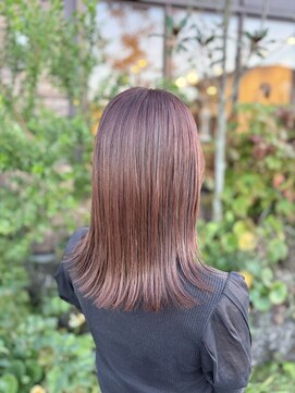 美容室 ルチア ハワイ(Luccica HAWAII) 【luccicaＨＡＷＡＩＩ/森麻乃】ピンクベージュ