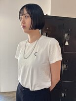 ヘアーアイストゥーレ(HAIR ICI TRE)&nbsp;ボブ　ミニボブ　ぷつっとボブ　担当 桜桃