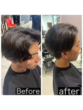 アース 南福島店(HAIR&MAKE EARTH) 曲がる縮毛矯正