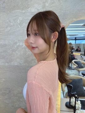 ロンドガーネット 池袋(Lond garnet) 暗めカラー/韓国風巻き/レイヤーカット/髪質改善/縮毛矯正/池袋