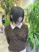 ボルタノット(volta∞knot)&nbsp;レイヤーボブ×ディープブルー