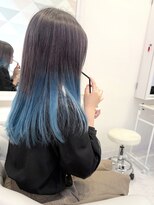 ムーンロータス(Moon Lotus)&nbsp;ブラックグレー×ブルー