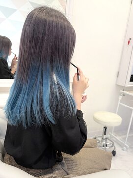 ムーンロータス(Moon Lotus) ブラックグレー×ブルー