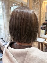 ヘアリゾート バルボア アイランド(hair resort Balboa Island)&nbsp;ボブ×オリーブグレージュ