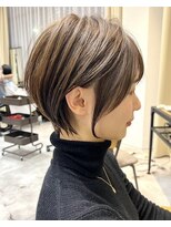 ビュートヨナカ(VIEW TOYONAKA)&nbsp;【30代/40代/50代】ショートボブ/顔周りカット/透明感カラー