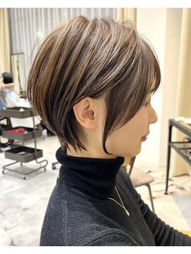 ビュートヨナカ(VIEW TOYONAKA) 【30代/40代/50代】ショートボブ/顔周りカット/透明感カラー