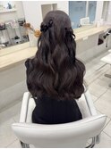 ハーフツインアレンジ