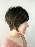 剛力彩芽風、毛先軽めショート
