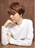 大人のナチュラルなマニッシュショート