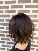 ヘア フィックス リュウ リゾート(hair fix RYU Resort) シースルーバング　外ハネ