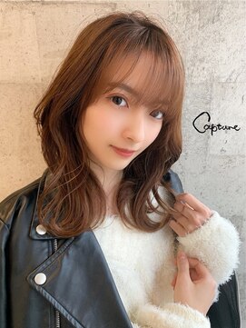 キャプチャー 海老名(capture) 【Capture KEN】愛されミディ◎ナチュラルレイヤー◎