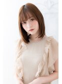 ナチュラルストレート★ボブ★ こなれヘア