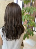 《#konカラー》ハイライト×ダークブラウン