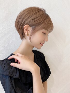 ロンド ストラーダ 心斎橋(Lond strada) ショート×ハイライト白髪ぼかし×イメチェン[心斎橋]