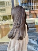 風に吹かれてもまとまるロング