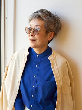 えがお美容室 【えがお美容室】50代60代の方に☆ふんわりショート