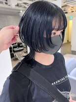 カフ(CAF)&nbsp;CAF松本【黒染めじゃないブルーブラック×松本ウルフ】