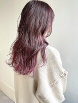 セルカ 新宿(CERCA)&nbsp;新宿西口美容院韓国風ピンクパープル【CERCA新宿/新宿西口】