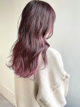 セルカ 新宿(CERCA) 新宿西口美容院韓国風ピンクパープル【CERCA新宿/新宿西口】