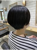 黒髪マッシュ*ショート*地毛でナチュラルに
