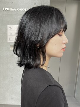 ロビー 表参道(ROBBY) ひし形ウルフ/アッシュブラウン/表参道/30代40代50代