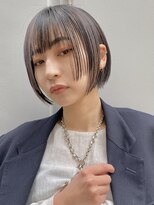 イミ(imi)&nbsp;ボブウルフ/顔周りカット/グレージュカラー/髪質改善[登戸]