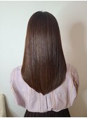 地毛風ストレート×ノーブルローズ