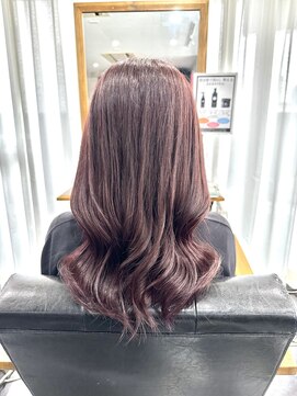 トゥーミー(to mee) 【ブリーチなし】春先取り☆ピンクブラウン♪【小松】