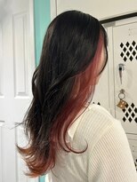 マティーナ ヘアー 池袋(Matina hair)&nbsp;【インナーカラー×チェリーピンク】20代30代40代