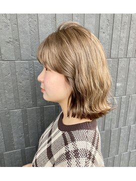 ゴウトゥデイ 岡山店(GO TODAY) ミルクティーベージュ　【ナツミ】