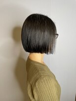 ブロッサム 東久留米店(Blossom)&nbsp;20代30代ミニボブココアブラウン小顔美肌ストレート丸み