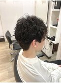 柔らかい波巻きスパイラルパーマ
