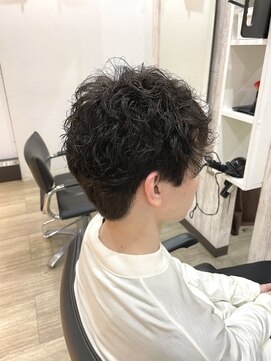 クローバー 本店(CLOVER) 柔らかい波巻きスパイラルパーマ