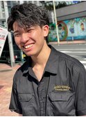 仙台 メンズパーマ ツーブロ ビジネス○