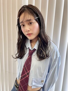 ラパンセベージュ(LA PENSEE BEIGE) 【LA PENSEE】韓国風ミディ