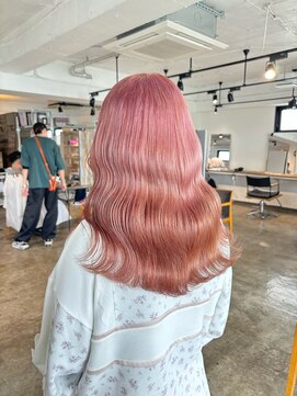 ザ オーダー(THE ORDER) ピンクカラー/サーモンピンク/ピンクベージュ/ブリーチカラー