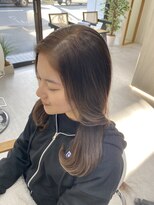 ジーナ 博多筑紫口(Zina)&nbsp;ベージュカラー/透明感カラー/レイヤーカット/Zina筑紫口店