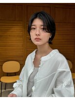 ヤイエ(yiye)&nbsp;ボブ/ミニボブ/顔周りレイヤーカット/ショートボブ/外はねボブ