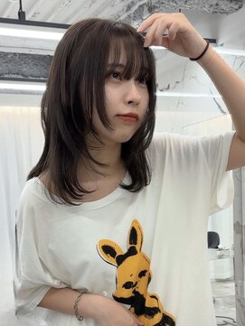 エトワール(ETOILE) レイヤーカット/フェイスレイヤー/オリーブベージュ