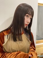 ローレンアオ(LOREN AO)&nbsp;レイヤーロング/ヘルシースタイル/イメチェン/ブラウンカラー