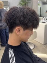 ルアン 大分駅店(ruen)&nbsp;大分府内大分駅メンズカットマッシュツイストスパイラルパーマ