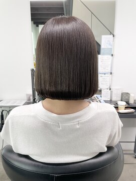 イレス 札幌円山店(IRESU) ボブ/ミディアムボブ/髪質改善ヘアエステ/オリーブ/ナチュラル