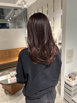 ミリ(milli Produce by ITAKURA) ベリーピンクのロングレイヤー