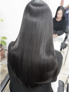 ボウ(BOW) 【BOW style】髪質改善酸性ストレート